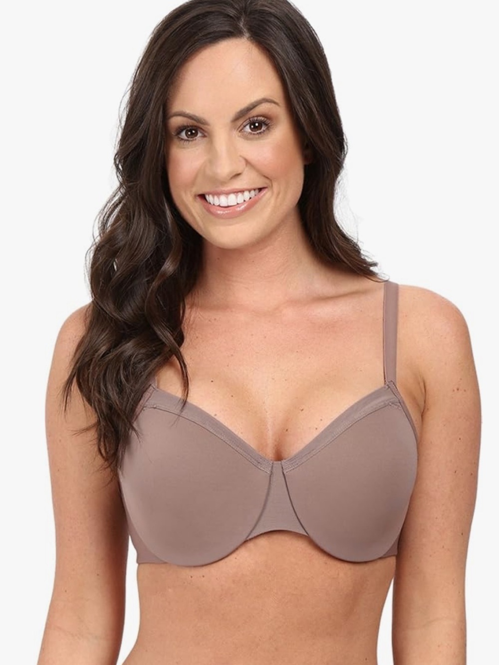 WACOAL 32D CLASSIC REINVENTION DEEP TAUPE UNDERWIRE BRA
